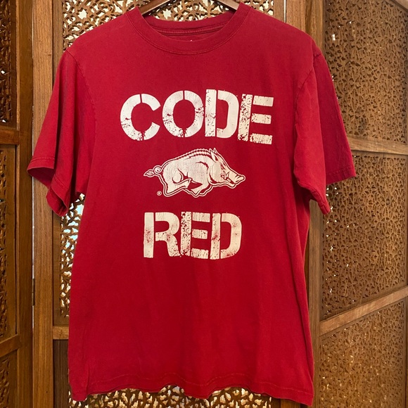adidas Other - 🚹 Adidas Arkansas Razorbacks ‘Code Red’ tee